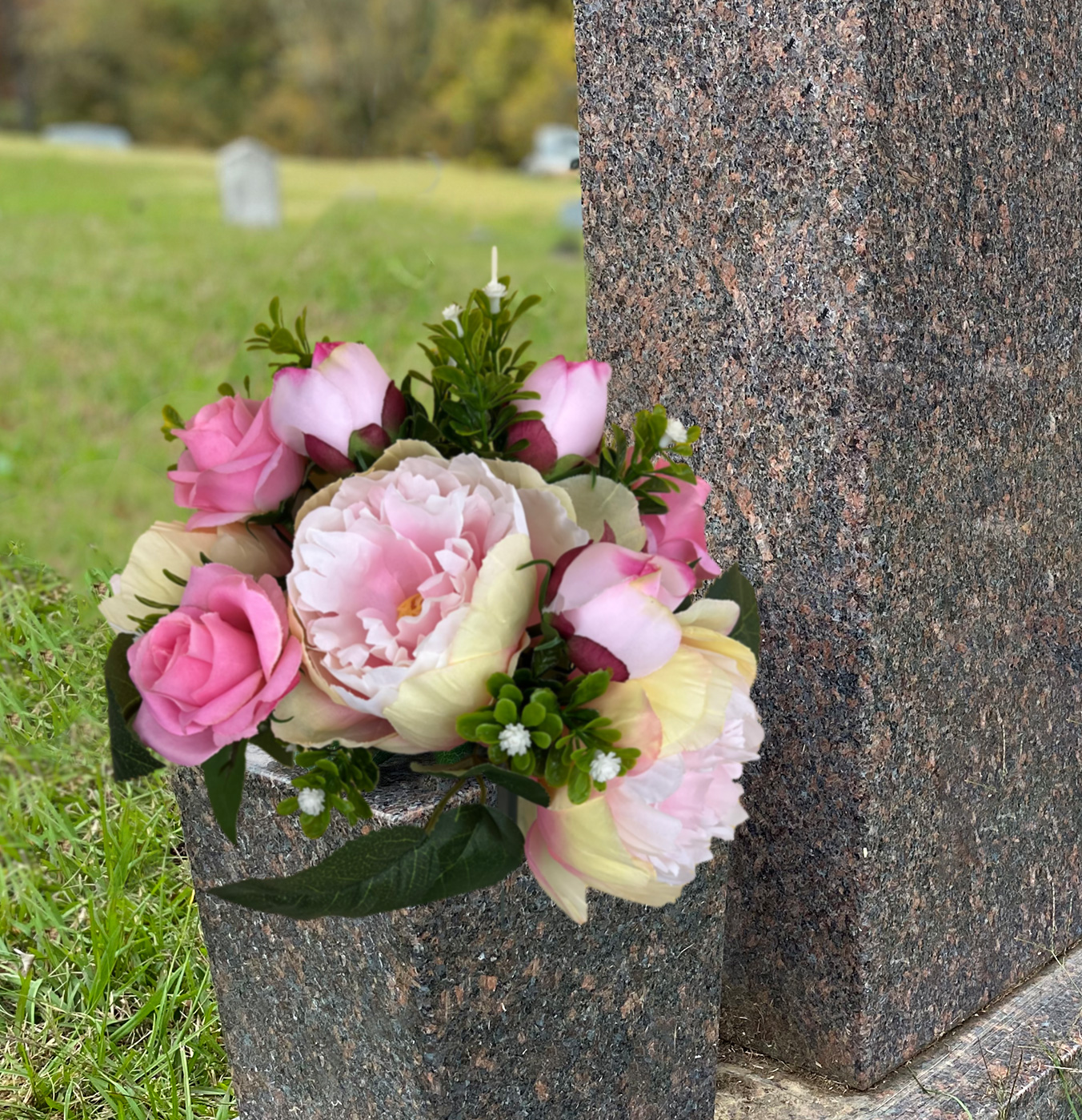 Pink Roses & Peonies